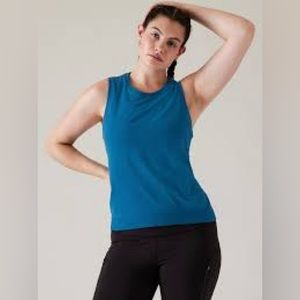 Athleta In Motion Tank - Dark Lapis Blue